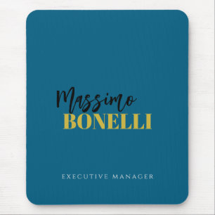 Professional elegant modern minimalist plain mouse pad