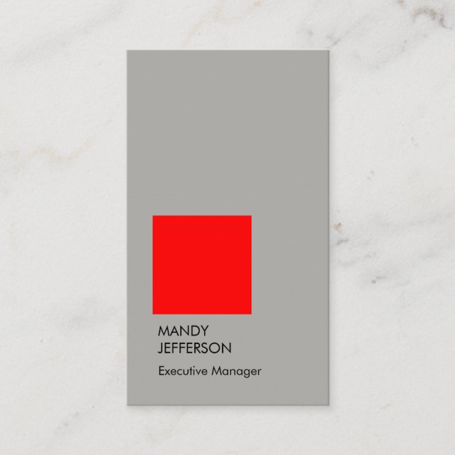 Professional elegant modern premium luxury trendy business card (Front)