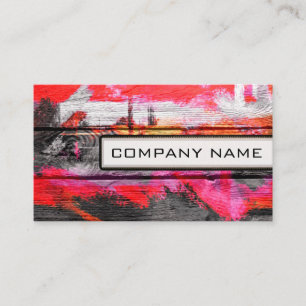Professional Elegant Modern Wood Look #18 Business Card