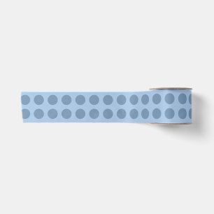 Professional elegant pastel blue solid colour satin ribbon