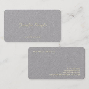Professional Elegant Simple Creative Luxury Business Card