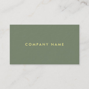 Professional Elegant Simple Design Template Luxury Business Card