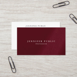 Professional Elegant Template Minimalist Luxury Business Card