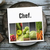 Professional Elegant Vegetables Nutritionist Chef