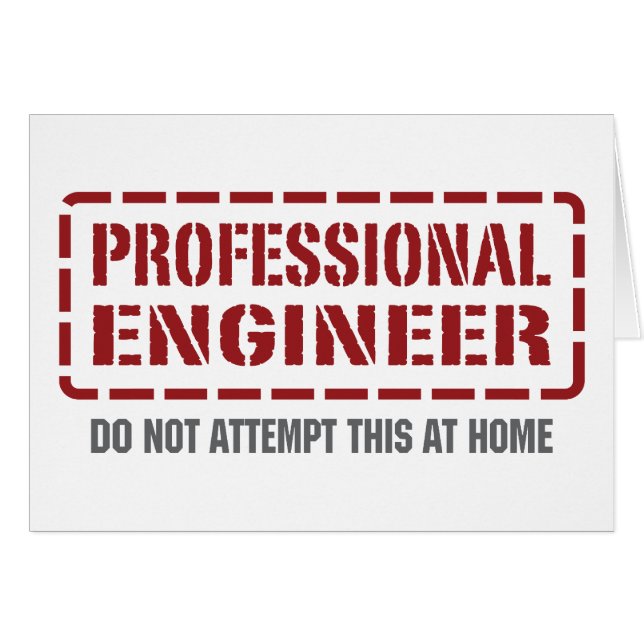 Professional Engineer (Front Horizontal)