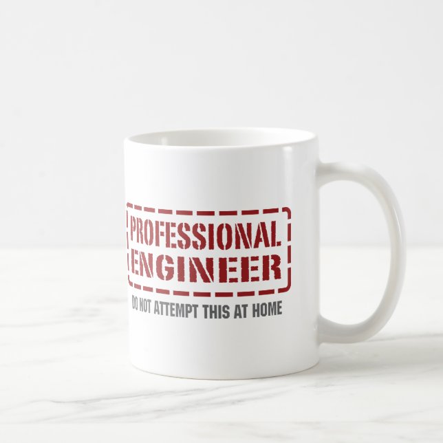 Professional Engineer Coffee Mug (Right)