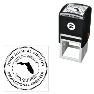 Professional Engineer Florida Self-inking Stamp