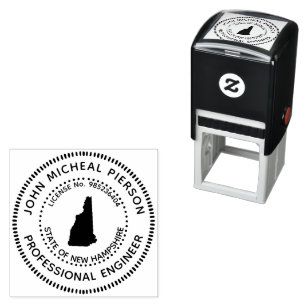 Professional Engineer New Hampshire Self-inking Stamp