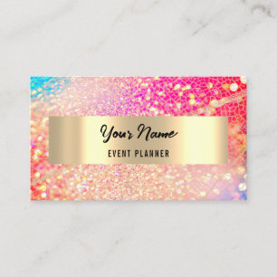 PROFESSIONAL EVENT PLANNER MAKEUP ARTIST Logo QR Appointment Card