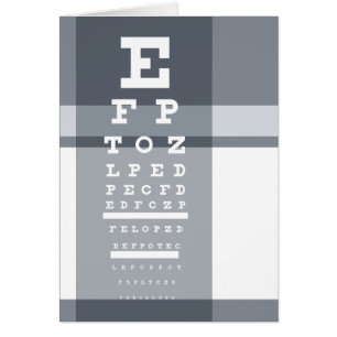 professional eye chart