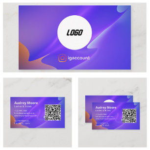 Professional Eyelash Modern  Business Card