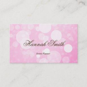 Professional faux glamourous modern elegant plain business card