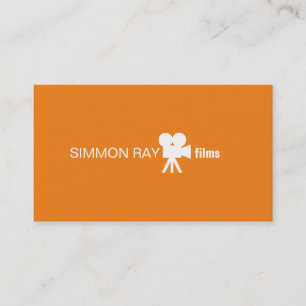 Professional Film Maker, Director Business Card
