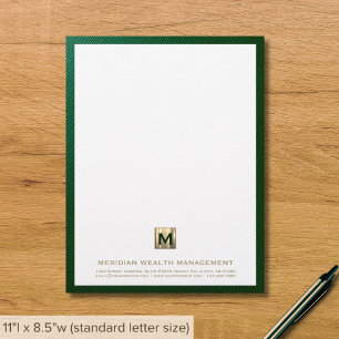 Professional Financial Letterhead