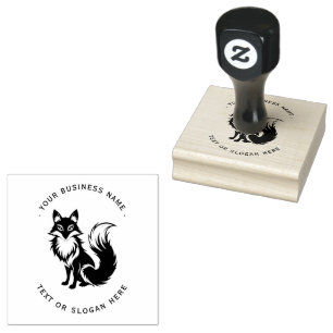  Professional fox Rubber Stamp