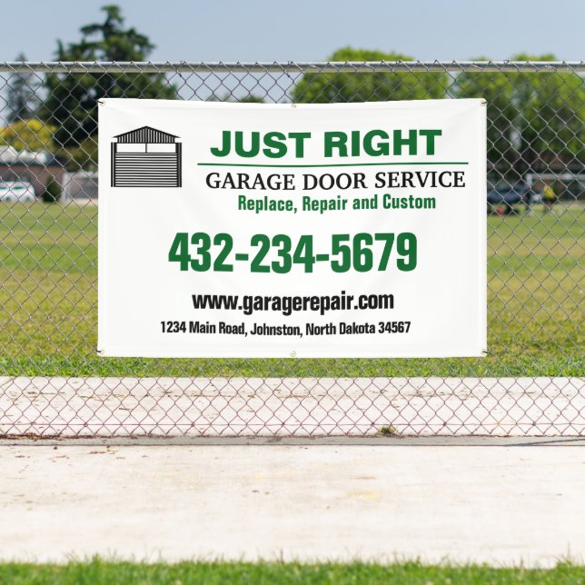 Professional Garage Door Service Banner (Insitu)