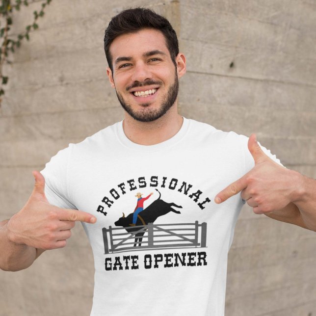 Professional Gate Opener T-Shirt (professional gate opener shirt)