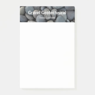 Professional Geologic Consulting Gravel Post-it Notes