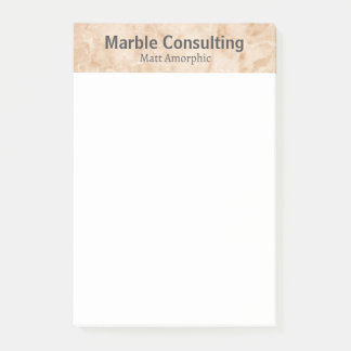 Professional Geologic Consulting Marble Post-it Notes