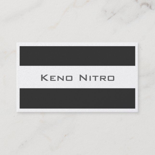 professional geometric Patterns Business Card (Front)