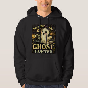Professional Ghost Hunter Funny Halloween Graphic  Hoodie