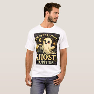 Professional Ghost Hunter Funny Halloween Graphic  T-Shirt