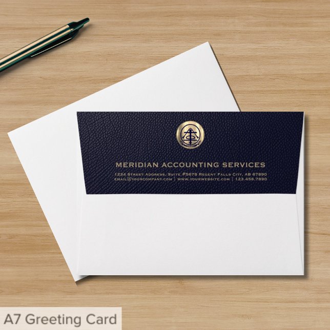 Professional Gold Seal Accounting Envelope (Creator Uploaded)