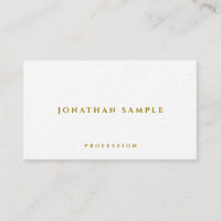 Professional Gold Text Premium Ultra Thick Luxe