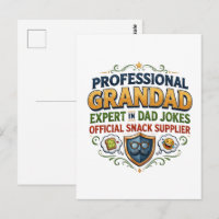 Professional Grandad Dad Jokes & Snacks