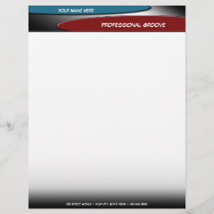 Professional Groove letterhead