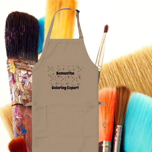 Professional Hair Coloring Expert Long Apron (Creator Uploaded)