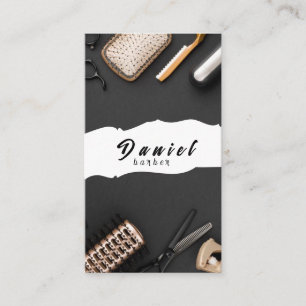 Professional Haircuts and Styling Business Card