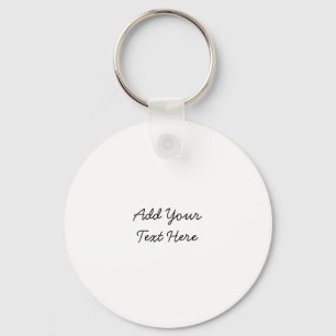 Professional handwriting add text modern key ring
