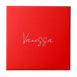 Professional handwriting name custom  tile