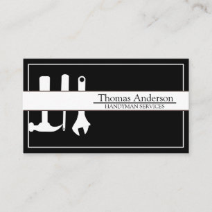 Professional Handyman Home Repair Business Custom  Card