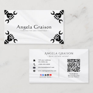 Professional Handyman    Modern Home  Business Card