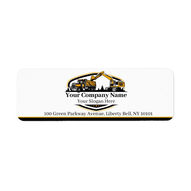 Professional Heavy Equipment Construction Company  (Front)