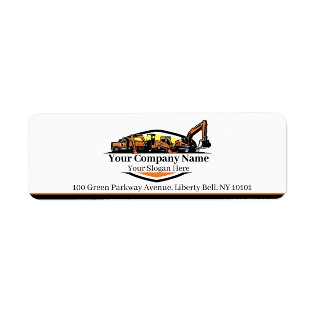 Professional Heavy Equipment Construction Company  (Front)