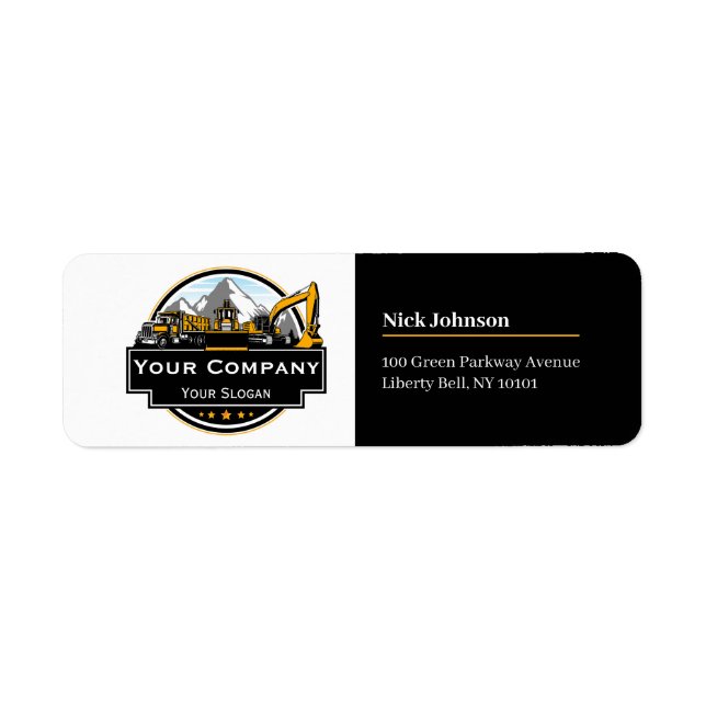 Professional Heavy Equipment Construction Company  (Front)