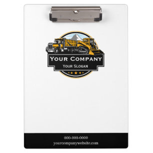 Professional Heavy Equipment Construction Company  Clipboard