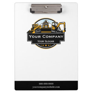 Professional Heavy Equipment Construction Company  Clipboard