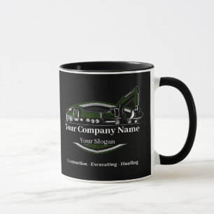 Professional Heavy Equipment Construction Company Mug