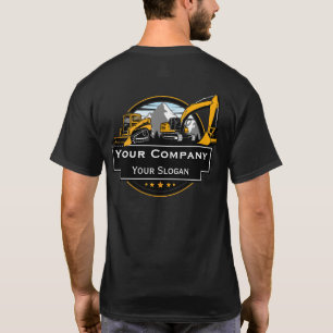 Professional Heavy Equipment Construction Company  T-Shirt