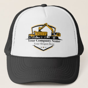 Professional Heavy Equipment Construction Company  Trucker Hat
