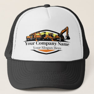 Professional Heavy Equipment Construction Company  Trucker Hat