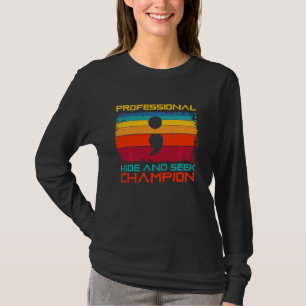 Professional Hide And Seek Champion Code Software  T-Shirt