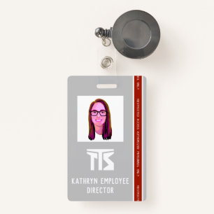 Professional High Risk Building Construction ID Badge