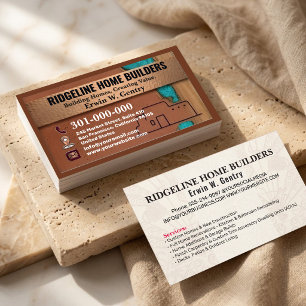 Professional Home Builder & Renovation Contractor  Business Card
