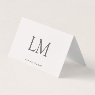 Professional Horizontal Folded Business Card