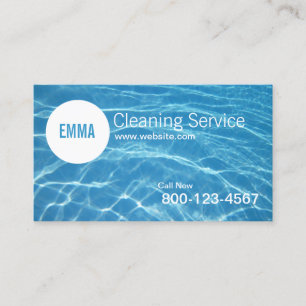 Professional House Cleaning Service Business Card